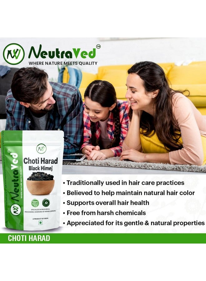 NeutraVed Choti Harad, Kali Harad, Black Himej, Myrobalan, Terminalia Chebula Small Hard Whole - 350g - Image 4