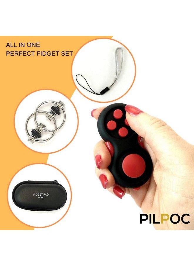 PILPOC - Fidget Pad Fidget Controller Toy For Highly Increased Focus Reduced Stress Anxiety Adhd Clicker Fidget Clicker Controller Fidget Toy Fidget Remote Control Kids Toy Controller Sensory - Image 1