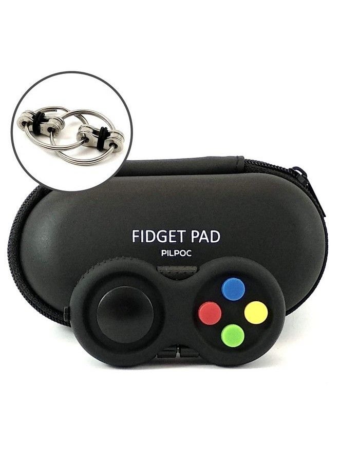 PILPOC - Fidget Pad Fidget Controller Toy For Highly Increased Focus Reduced Stress Anxiety Adhd Clicker Fidget Clicker Controller Fidget Toy Fidget Remote Control Kids Toy Controller Sensory - Image 1