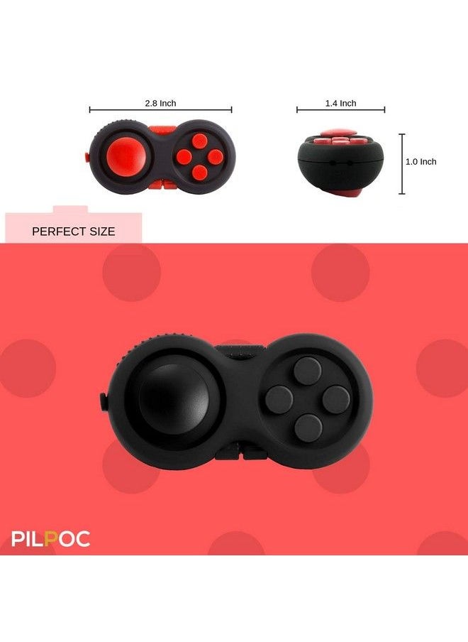 PILPOC - Fidget Pad Fidget Controller Toy For Highly Increased Focus Reduced Stress Anxiety Adhd Clicker Fidget Clicker Controller Fidget Toy Fidget Remote Control Kids Toy Controller Sensory - Image 1