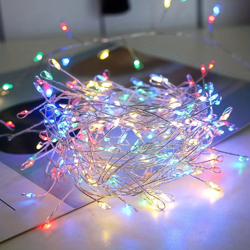 LED Copper Wire Light String USB Firecracker Fairy Lamp Ideal for Indoor Bedroom Wedding and  Decorative Light - Image 4