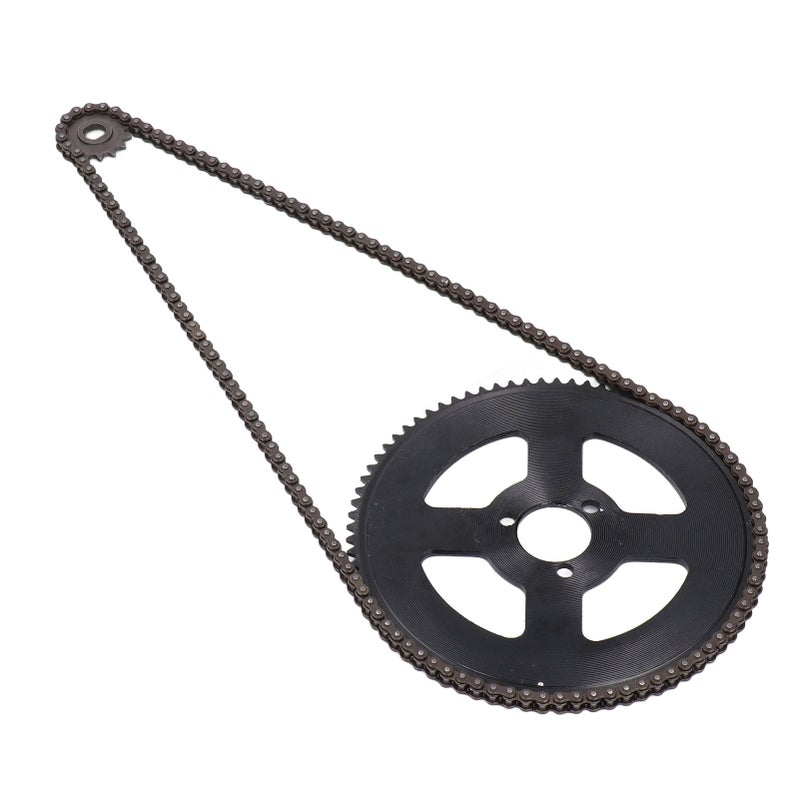 25H Chain Sprocket Set Steel 10mm 15T Front Sprocket 29mm 80T Rear Sprocket 146 Link Drive Chain for 47CC 49CC Mini Motorcycle ATV Dirt Bike - Image 4