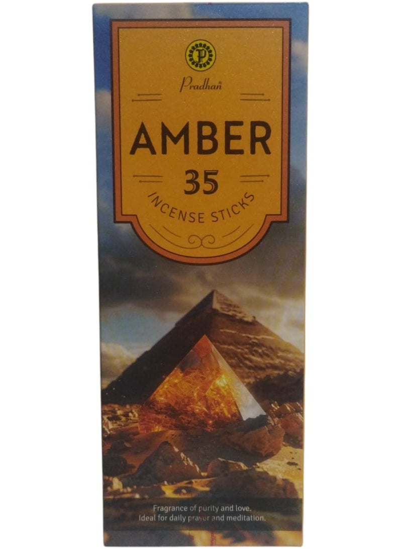 برادهان أعواد بخور عنبر - 35 عود - Image 2