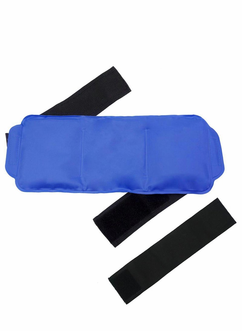 Barakah Ice Pack for Knee Cold Injury 2 Reusable Hot and Packs Surgery, Joint Pain, Arthritis Chronic Relief Swelling, Bruises Adjustable & Flexible Knees, Elbows - Image 1