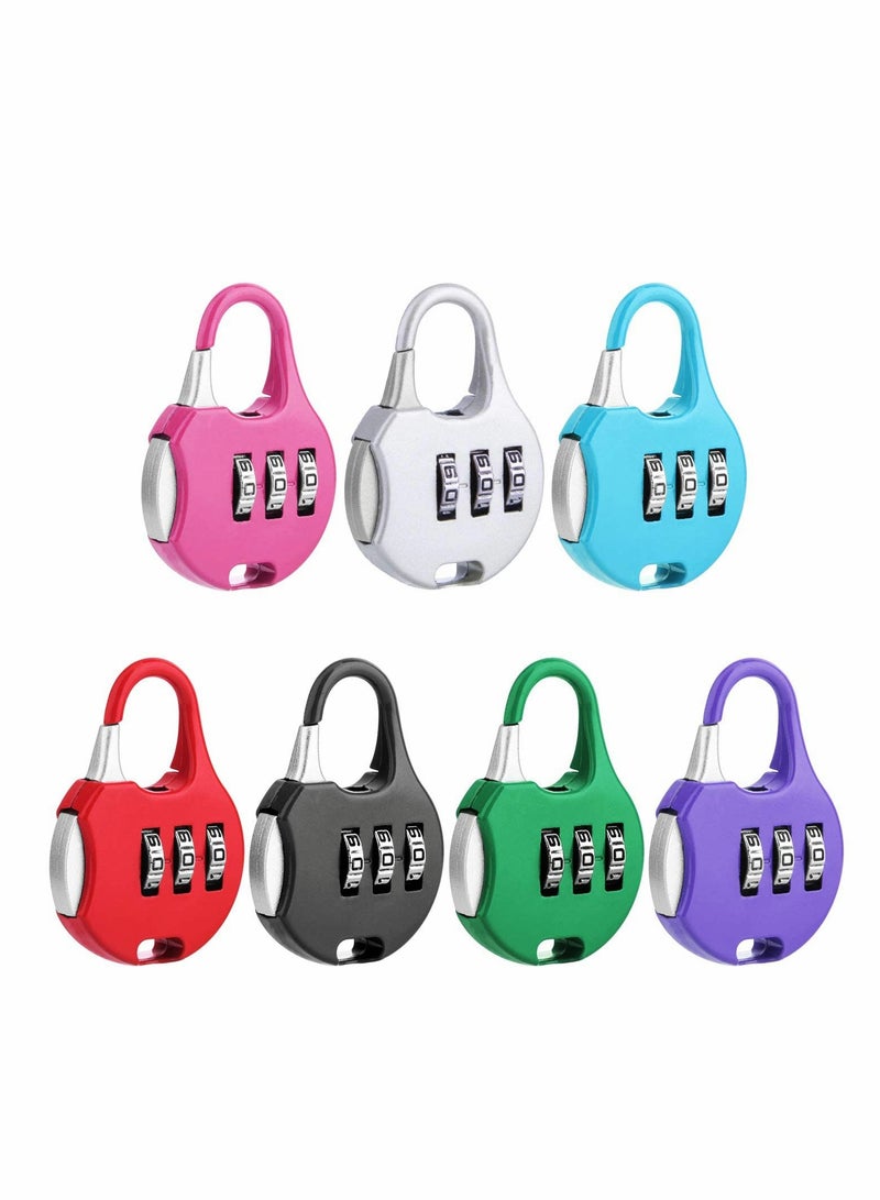 Luggage Lock Padlock Combination School Gym Locker Adjustable 3 Digit - Image 1