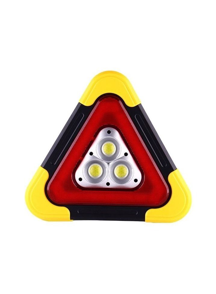 Generic Tripod Warning Light LED Multifunctional Car Emergency Light Solar Power Bank Emergency Safety Warning Explosion Charging Sign  - Image 1