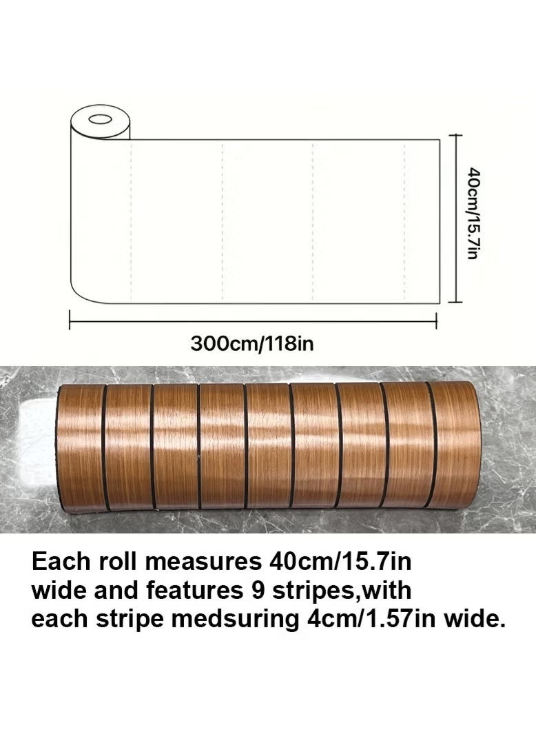 عربست Arabest Thickened 3D Wood Grain PVC ورق جدران ذاتي اللصق، مضاد للماء وعازل للصوت للديكورات المنزلية، غرفة المعيشة، غرفة النوم، خلفية التلفزيون، مثالية لأصحاب المنازل، المستأجرين، المتحمس الداخلية - Image 2
