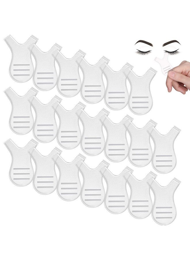 Maitys 48 قطعة فرشاة رموش على شكل Y لرفع الرموش وأدوات تجميل للرموش لزراعة الرموش وإمدادات تنظيف الرموش (شفافة) - Image 1