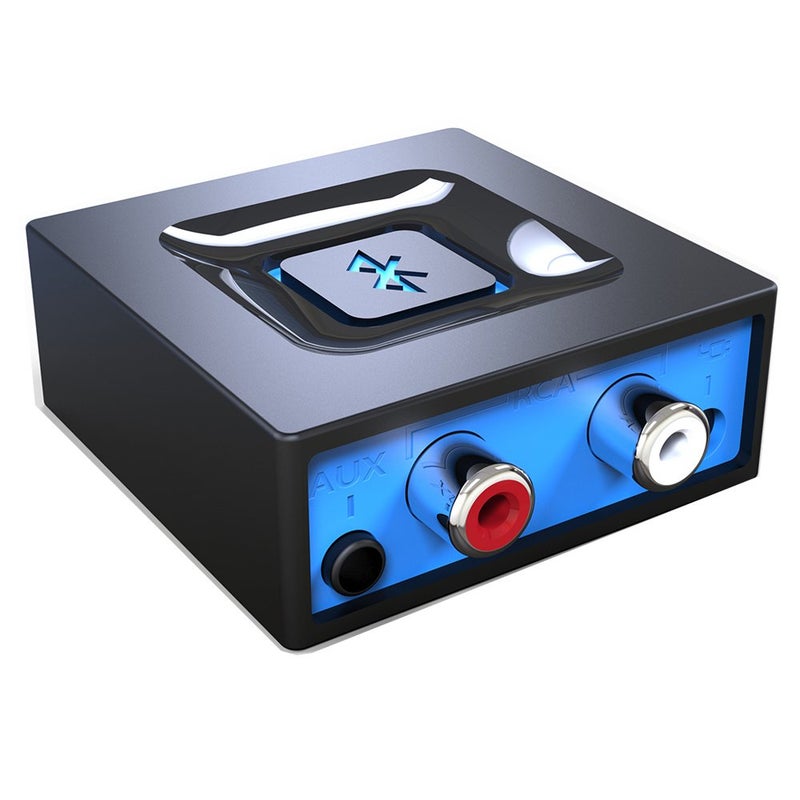 esinkin Bluetooth Audio Adapter for Music Streaming Sound System, Esinkin Wireless Audio Adapter Works with Smartphones and Tablets, Bluetooth Receiver for Home Stereo - Image 1