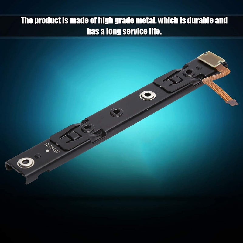 كلاراكو قطع غيار منزلق مكبر الصوت الأيسر مع كابل لإصلاح مكبر الصوت الأيسر، قطع غيار منزلق مكبر الصوت الأيمن مع كابل لإصلاح وحدة تحكم نينتندو (مقبض على شكل حرف L) - Image 2