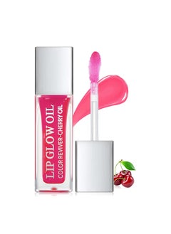 Marine Forest Hydrating Lip Glow Oil, Plumping Lip Gloss Transparent Lip Oil Tinted for Lip Care and Dry Lips, Non Sticky, Shiny and Moisturizing (01) 