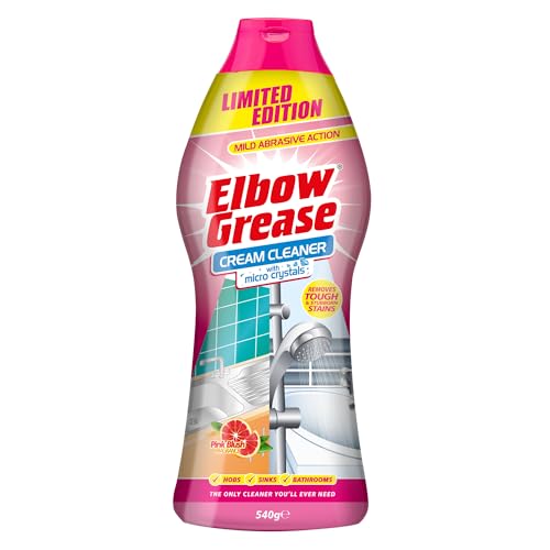 Elbow Grease Cream Cleaner With Micro Crystale 540ml Pink - Image 1