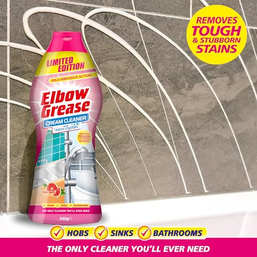 Elbow Grease Cream Cleaner With Micro Crystale 540ml Pink - Image 5