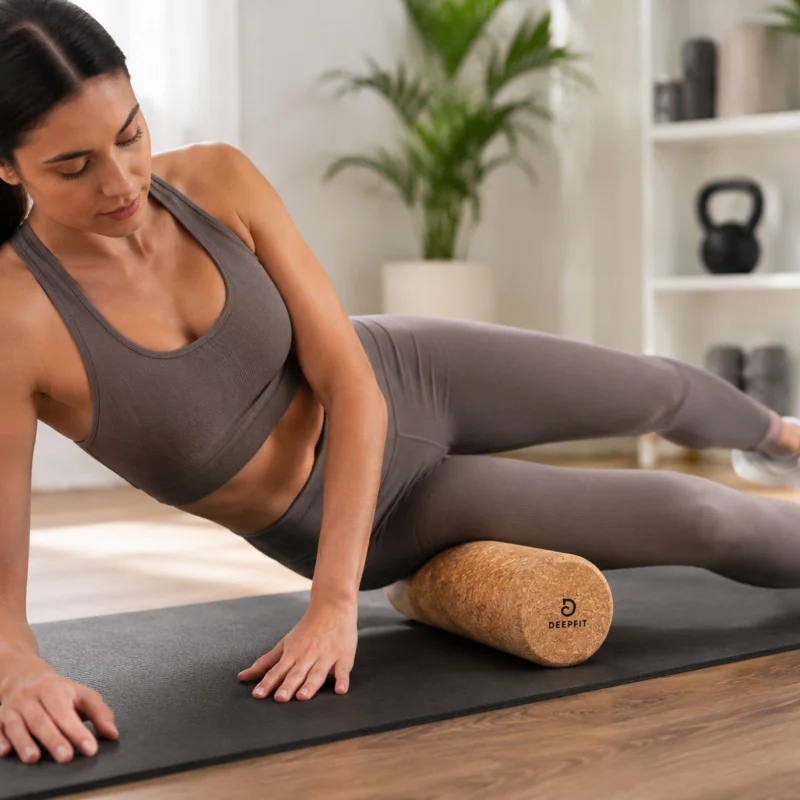 DEEPFIT Cork Massage roller