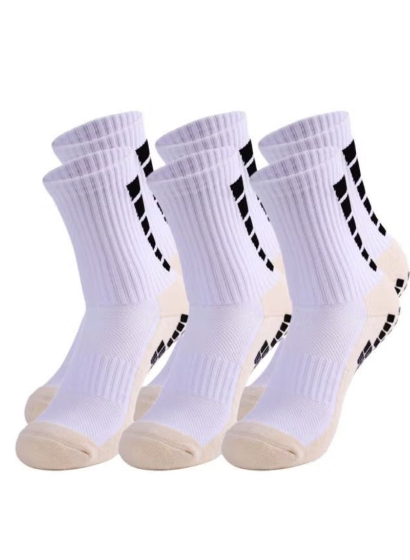 Generic 3 Pair of Athletic Football Socks - Image 2