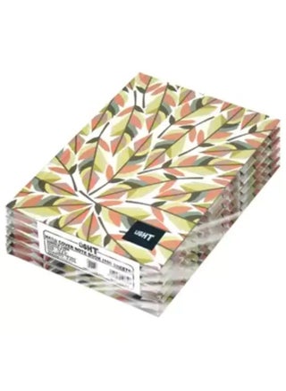 Light Hard Cover Notebook, Pack of 5 Pieces, Single Line, 10x8 Inch,100 Sheets - LINB1081807 - pzsku/Z3F6459B43A048F1A1BFFZ/45/1746005751/d8b86ff5-0e1a-4e8c-988b-1cd6c86fab90