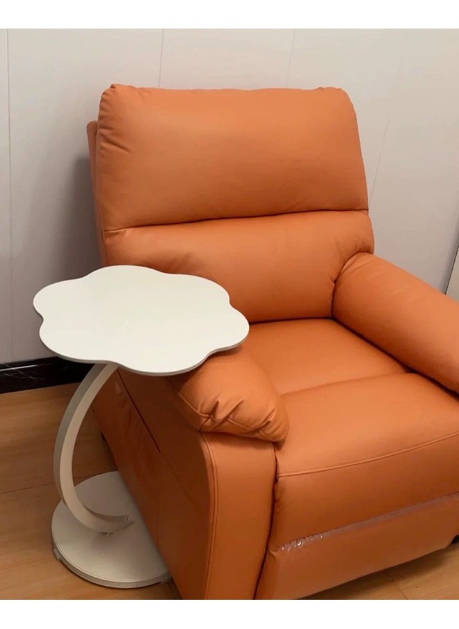 XiuWoo Sturdy Cloud Flower Shaped C-Shaped Coffee Table Sofa Side Table End Table For Living Room Bedroom  - Image 3