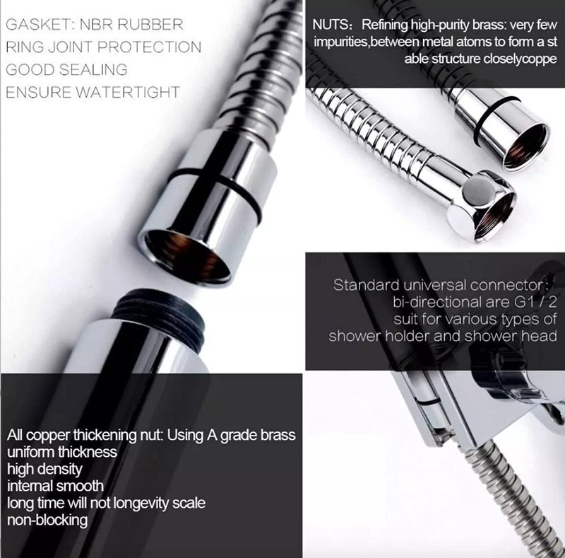 Bathoyum Make in India ABS Health Faucet Toilet Jet Spray Polished Finish Silver Standard Size Pack of 1 - Image 5