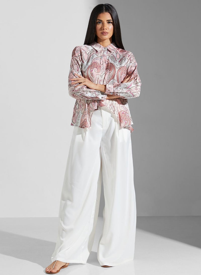 Label RITU KUMAR Printed Button Down Shirt  - Image 4