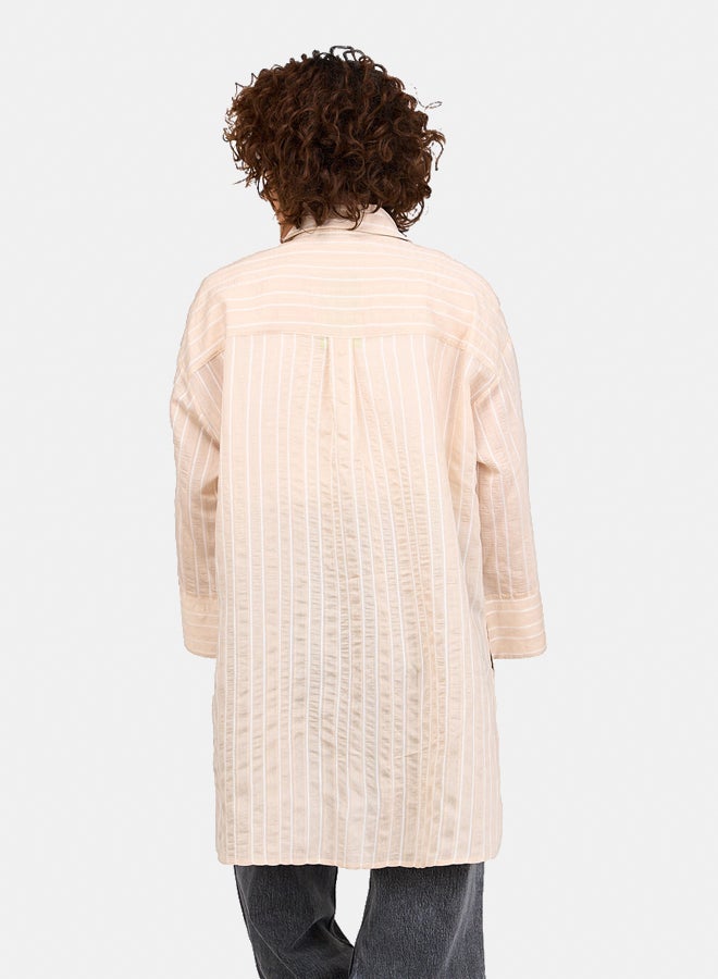 Clue Striped High Low Shirt - Image 3