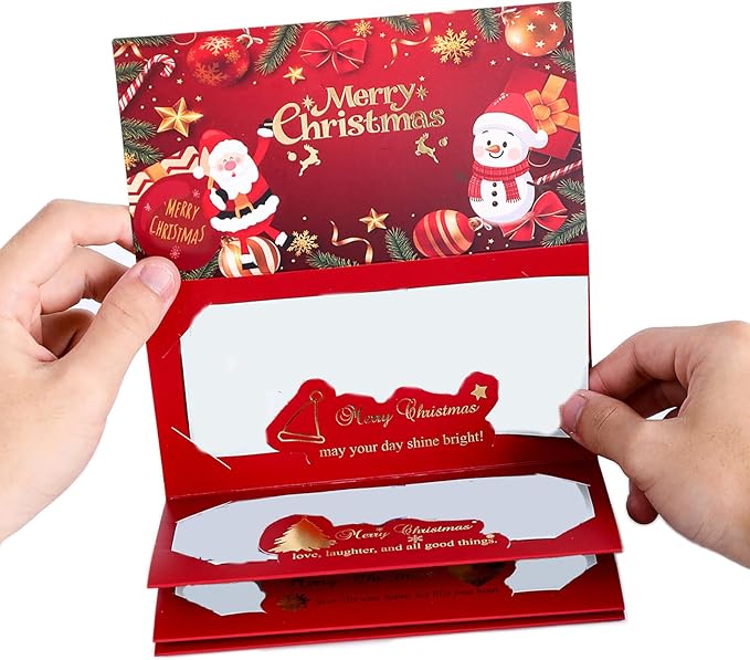Elder Green Money Envelopes Smooth White Cardstock for Christmas Party and Celebratory Season - Image 1