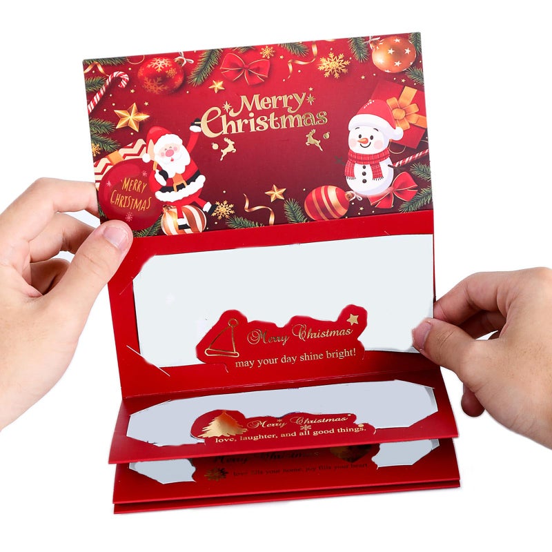 Elder Green Money Envelopes Smooth White Cardstock for Christmas Party and Celebratory Season - Image 2