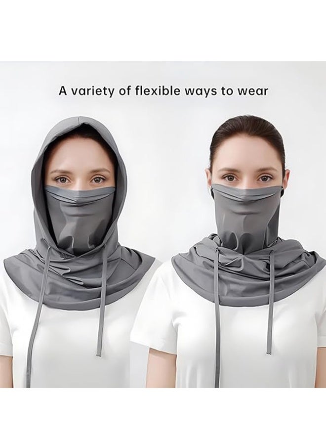 Generic 3 Pack Summer Balaclava Sun UV Protection Hood Breathable Full Head Mask Face Cover for Men Women Motorcycle Cycling Fishing  - Image 5