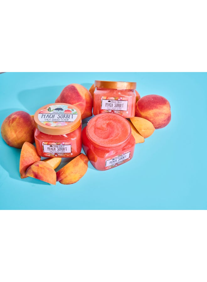 Tree Hut Peach Sorbet Shea Sugar Scrub - Image 2