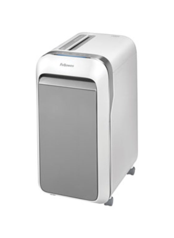 فيلوز آلة تمزيق المستندات Fellowes LX221 Micro Cut - أمان P-5، سعة 20 ورقة، 2x12 مم، أبيض - Image 1