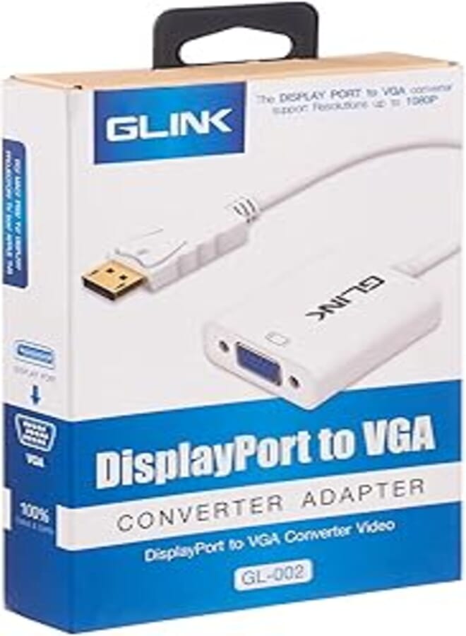 محول GLINK من منفذ العرض إلى VGA