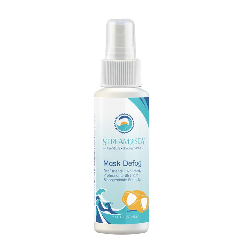 STREAM 2 SEA Anti-Fog Spray for Swim Goggles, Anti Fog Spray Glasses, Antifog, Snorkel Mask Anti Fog Spray, Swim Goggle Anti Fog Spray, Mask Defog, Mask Defogger, Antifogging Spray for Swim Goggles, Reef Safe - Image 1