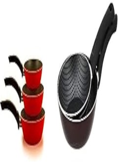 Trueval frypan set special large sizes 18-24-30 to cook more quantity in less time + Trueval frying pan set 2 pieces 16-20