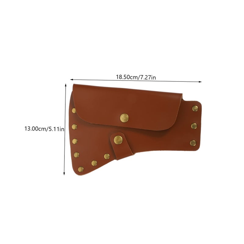 Coheali Outdoor Hatchet Cover Durable Protector For Axe Head Lightweight Design Camping Hiking Prevents Accidental Cuts - Image 3