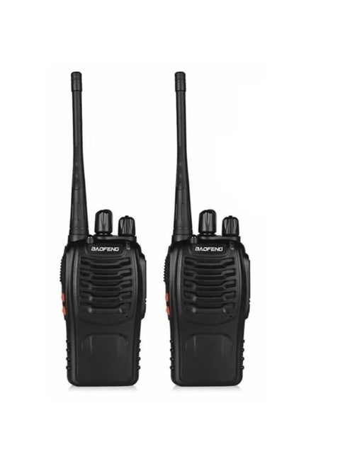 Premium 888s FM Two Way Radios Long Range Durable Build Easy to Use Ideal for Outdoor Activities Events Travel Rechargeable Clear Communication