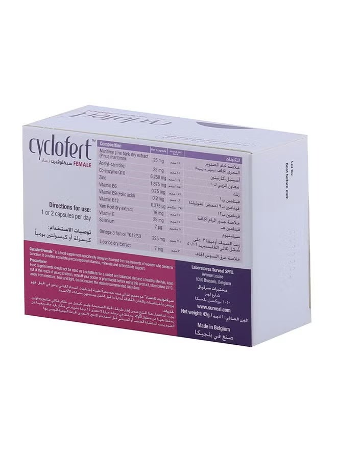 Cyclofert Female Capsules 60'S - Image 2