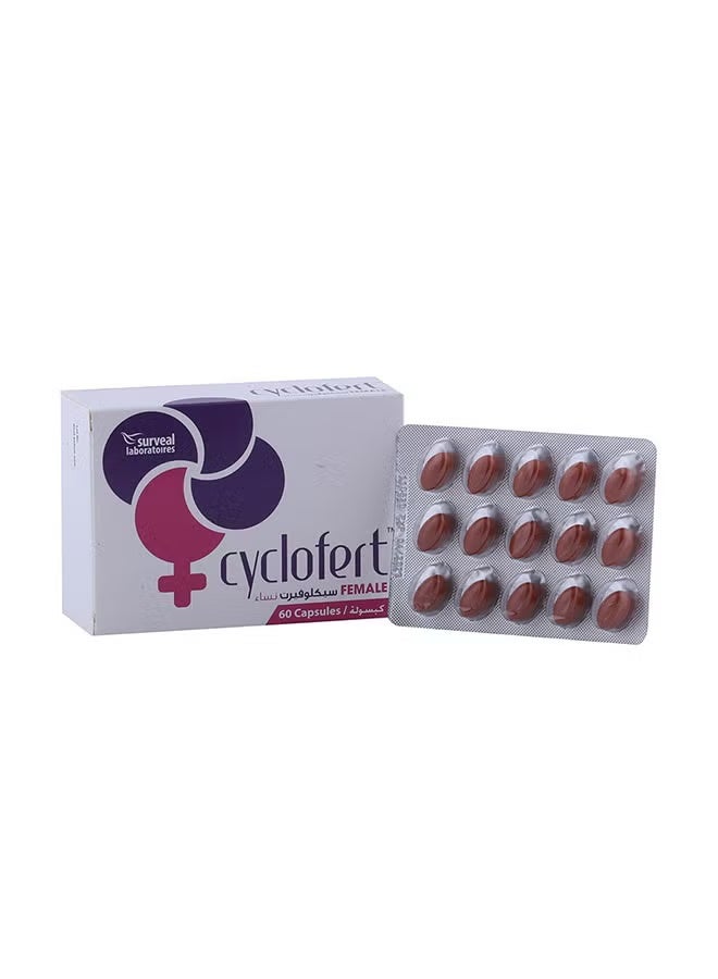 Cyclofert Female Capsules 60'S - Image 3