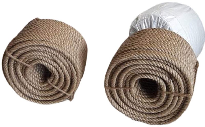 ESMAIL & BROS KATHAWALA - Strong String Craft 24 mm Natural Thick Jute Hemp Rope (2)