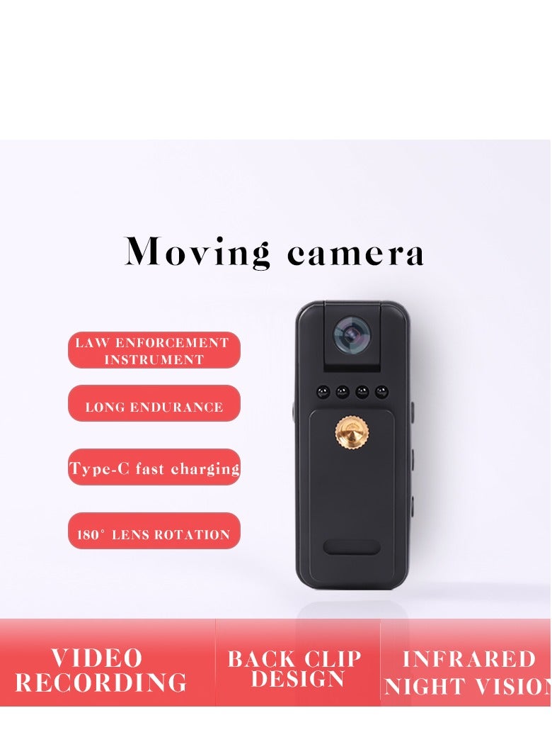 GULFLINK 1080P 12MP Mini Body Worn Cam With Night  5h Recording, 1000mAH Battery Wearable Mini Camcorder, Pocket Video Recorder - Image 2