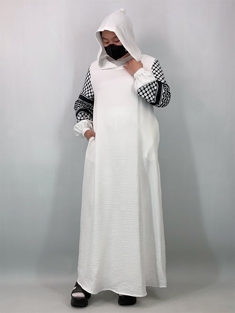 Exclusive Casual Hooded Dress - Image 1