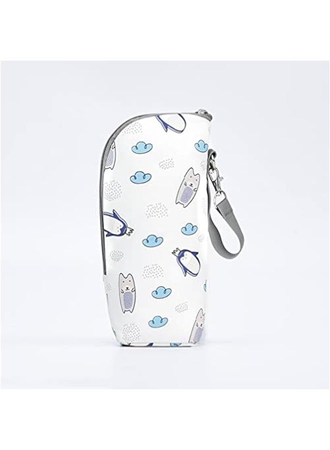 Insulated Baby Bottle Bag Handy Bottle Bag Mummy Bag Oxford Cloth Child Breast Milk Bottle Warmer Travel - Image 4