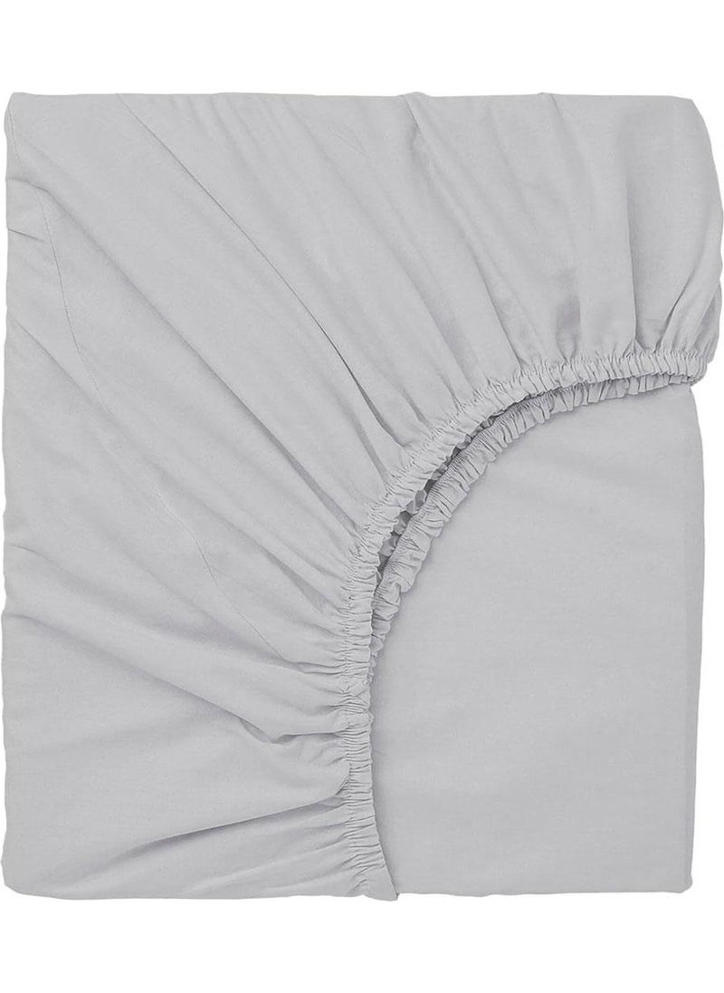 Cotenconcept 4 Pieces Cotton and Elastic 60 x 120 cm Combed Cotton Baby Sheet  - Image 2