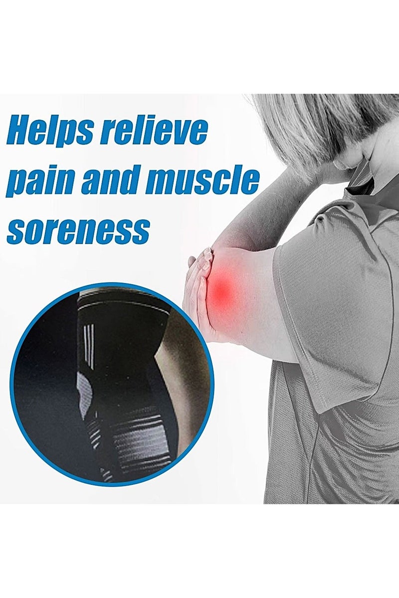 إكس فيجن مشد تدعيم وتثبيت الكوع 9104-دعامة تثبيت مريحة للالتهاب والأوتار مع حزام قابل للتعديل وتهوية ممتازة - Image 3