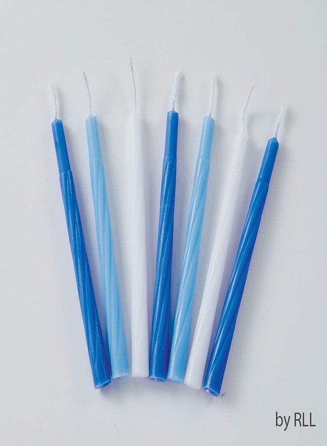 Rite Lite Chanukah Candles - Blue/White - Image 2