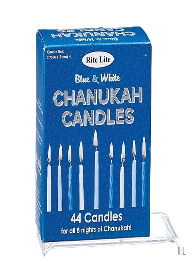Rite Lite Chanukah Candles - Blue/White - Image 1