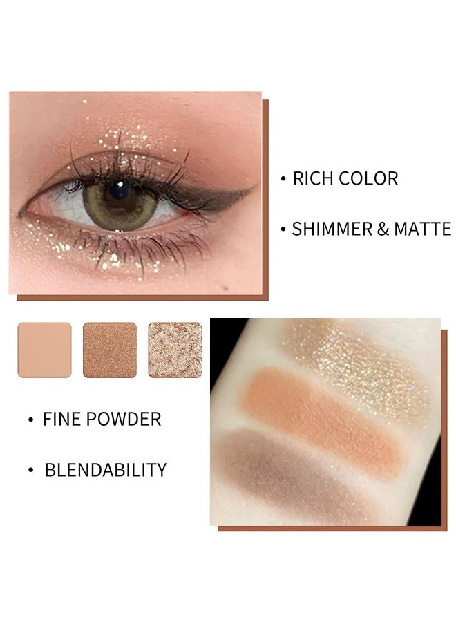 ديكالو لوحة ظلال العيون شوكولاتة 9 ألوان لوحة كونتور بني ظلال عيون لوحات مكياج طويلة الأمد لامعة غير لامعة مصطبغة للغاية مظهر طبيعي حجم السفر ظلال العيون لوحة للنساء بنات - Image 5