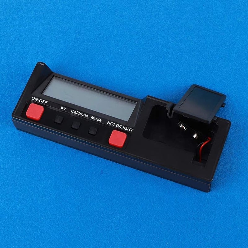 مقياس الزاوية الرقمي، منقلة، مقياس الميل، مغناطيسي، شاشة إلكترونية، نطاق 4x90، هيكل بلاستيكي متين - Image 4