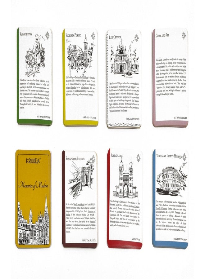 Kreeda Memories of Madras - Card Game Featuring Popular Icons of Madras - Image 2