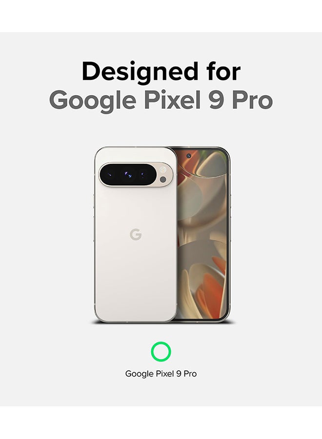 Ringke Onyx Case Compatible With Google Pixel 9 Pro, Enhanced Grip Tough Flexible TPU Shockproof Rugged TPU Bumper Drop Protection Phone Cover - Black - Image 2