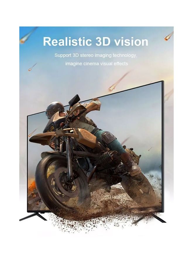 HP كابل HDMI عالي السرعة DHC-HD01 يدعم 4K (1 متر) - Image 5