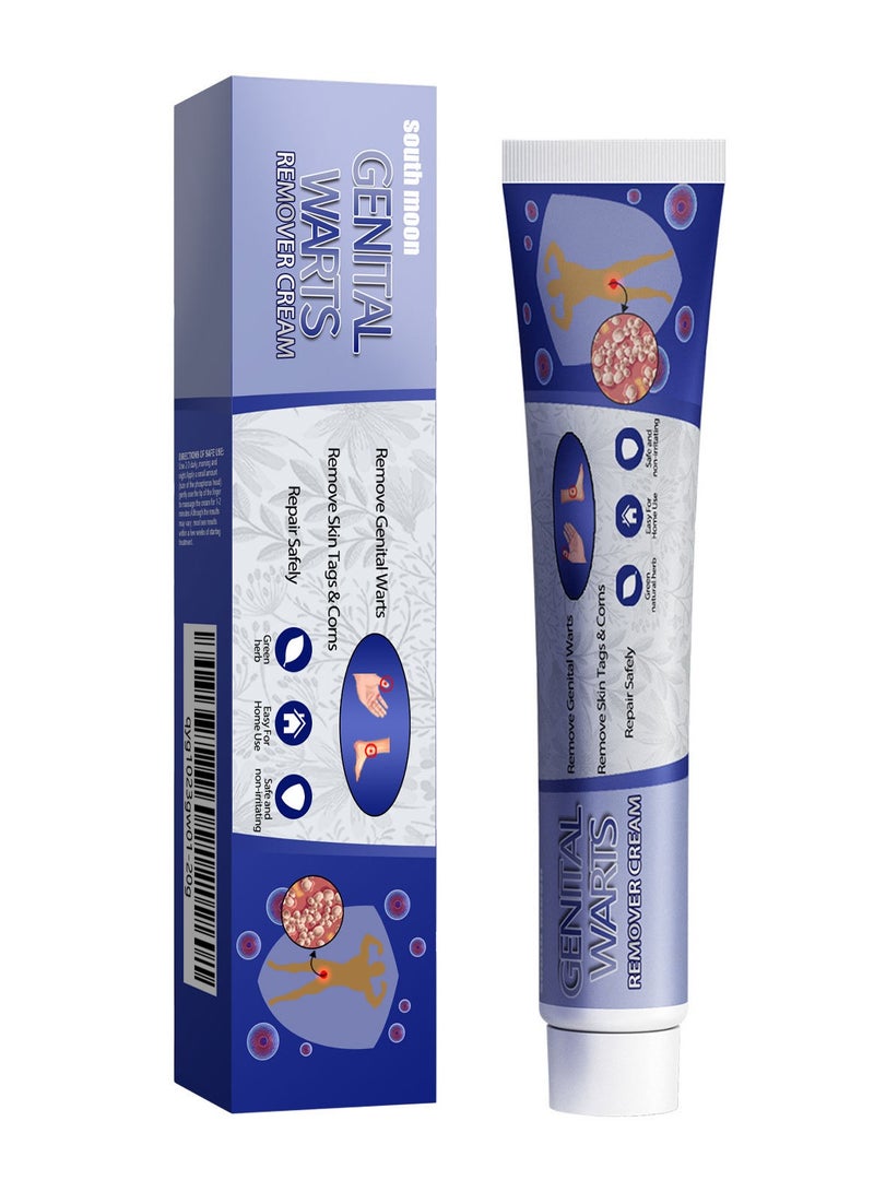 SOUTH MOON Skin Tag & Wart Remover Gel - Fast Acting Freeze Off Formula for Common Warts, Plantar Warts on Feet, Hands & Skin | Pain-Free Removal  - Image 1